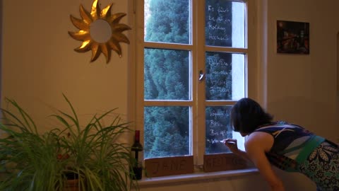 Was ist auf der Scheibe?